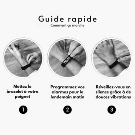 Vibors - le bracelet qui vous réveille en douceur